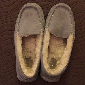 UGG Ansley Water Resistant Slipper - Light Grey